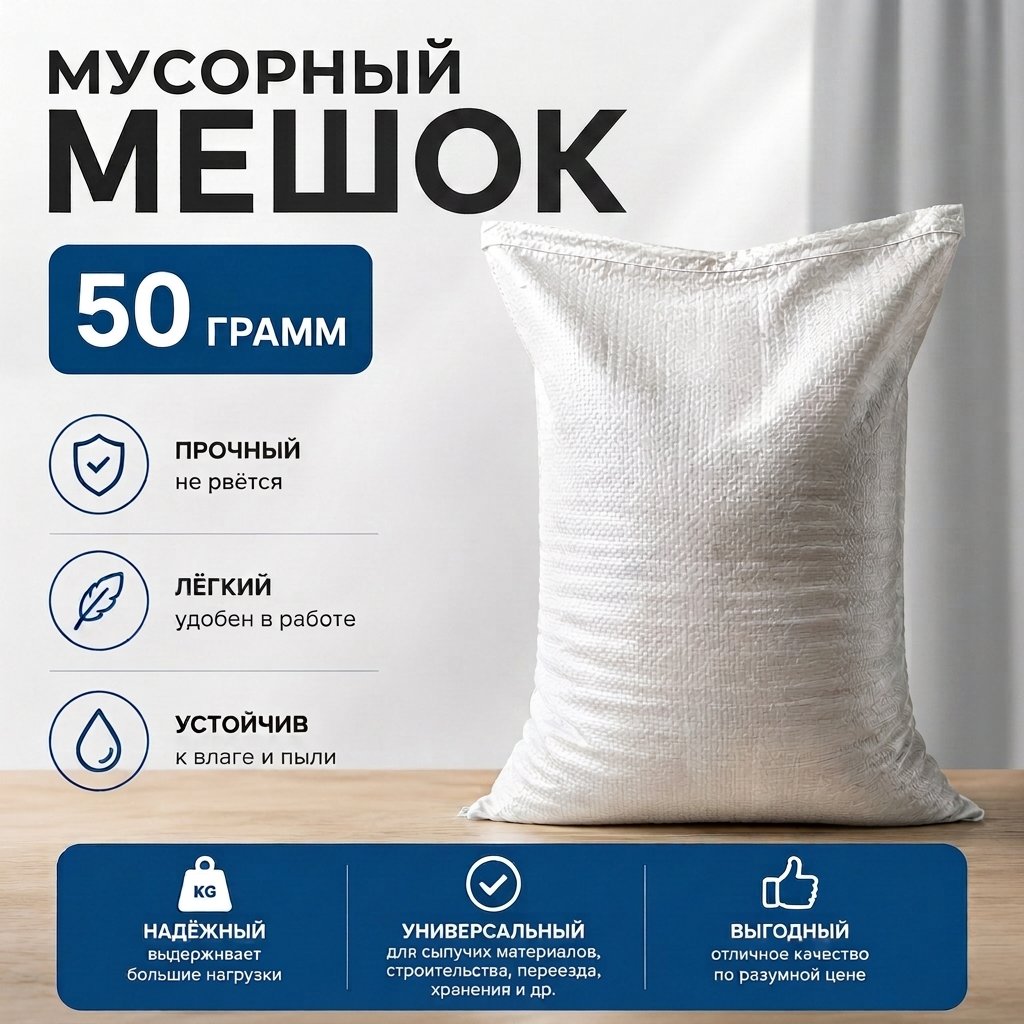 Мешок ПОЛИЭТИЛЕНОВЫЙ